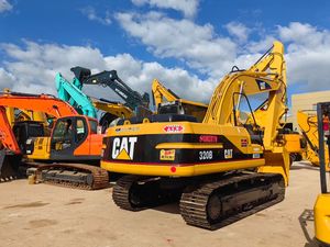 Excavatrice sur chenilles hydraulique CAT 320B d'occasion, pelleuse de chantier lourde de 20 tonnes - Product Image 4