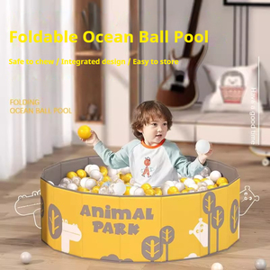 <span class=keywords><strong>Piscine</strong></span> à balles pliable pour enfants, facile à ranger, avec balles océaniques - Product Image 3
