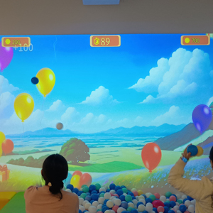 WEDIDIT Jeux de fête d'<span class=keywords><strong>anniversaire</strong></span> amusants et interactifs pour les parents et les enfants - Jeux de mur de ballons à grand écran sur le thème des ballons (plastique) - Product Image 2