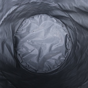 Eco-Friendly Oxford Collapsible Trash Bag Black Reusable Pop-up Leaf Bag for Patio Garden Waste - Product Image 3