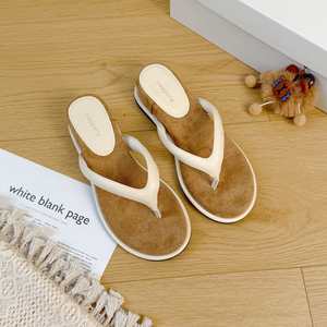 Sandalias de Playa Estilo Francés 2026 para Mujer, Diseño Color Block Retro con Plataforma, Chanclas de Verano - Product Image 2