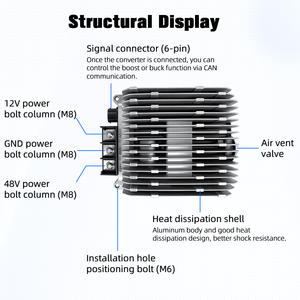Convertisseur DC-DC Tianpower 2500w, convertisseur élévateur DC-DC, haute puissance, convertisseur DC-DC 48v vers 12v - Product Image 2
