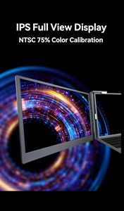 Pantalla portátil de 14 pulgadas para negocios, con pantalla dividida para trading de acciones. - Product Image 5