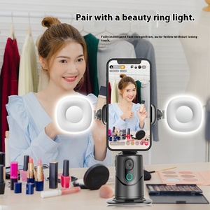 Nouveau modèle Smart 360 ° entièrement automatique téléphone cardan Tiktok diffusion en direct rotatif <span class=keywords><strong>Vlog</strong></span> dispositif de stabilisation aucune application nécessaire - Product Image 4
