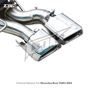 ท่อไอเสีย Boska Catback สำหรับ Mercedes-Benz CLS63 AMG W218 5.5T ปี 2013-2017 ท่อไอเสียสแตนเลสแบบวาล์วทรอนิกสำหรับรถแข่ง - Product Image 3