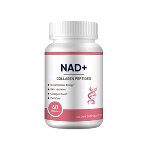 Capsules de Complexe Anti-Âge à la Vitamine C, à l'Hyaluronate de Sodium, aux Peptides de Collagène, aux Pépins de Raisin, au Resvératrol et au NAD - Product Image 1