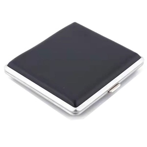 Vente en gros de porte-cartes personnalisés, 20 pièces, étui à cigarettes avec clip métallique, étui à cigarettes automatique - Product Image 3