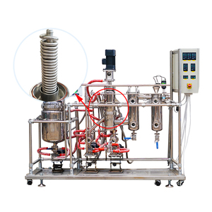 Usine clé en main de distillation moléculaire par film dégivré pour l'extraction botanique et le raffinage d'huiles essentielles - Product Image 1