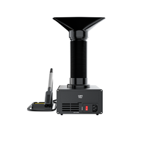 Fer à souder à température constante TBK D201 avec machine à fumer, utilisé pour la réparation de la soudure des puces de téléphones mobiles et de tablettes