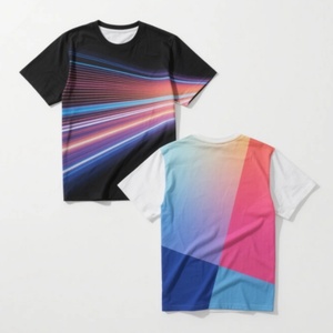 เสื้อยืดแขนสั้นผ้าโพลีเอสเตอร์ 100% คุณภาพสูง ปรับแต่งได้ พิมพ์ลายซิลค์สกรีน ย้อมสีพื้น แห้งเร็ว เหมาะสำหรับเล่นกีฬา ทำงาน ใส่ได้ทั้งชายและหญิง - Product Image 1