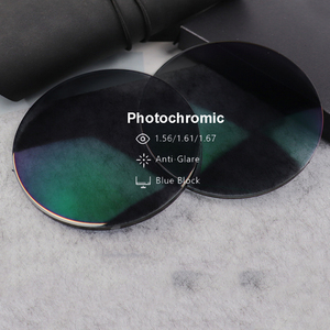 <span class=keywords><strong>Lentes</strong></span> Ópticas Fotocromáticas Cr39 1.56 Photogrey HMC con Recubrimiento Antirreflejo y Protección Contra Luz Azul, Venta al Por Mayor - Product Image 3