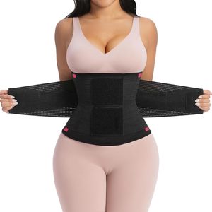 Faja Reductora de Cintura de Alta Compresión, Faja Moldeadora de Poliéster, Envoltura Abdominal para Adelgazar el Cuerpo, para Hacer Ejercicio - Product Image 1