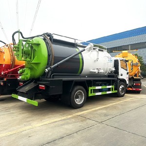 Camión de Limpieza y Dragado de Tuberías de Alcantarillado Dongfeng 4x2 de 6 CBM con Succión al Vacío de Alta Presión en Venta - Product Image 4