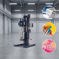 Mélangeur de laboratoire haute vitesse pour polyuréthane et acrylique, machine de dispersion chimique 550W pour matériaux liquides