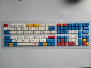 คีย์แคป OEM Profile 126 ปุ่ม แบบ Dye Sublimation ลาย SEED <span class=keywords><strong>GUNDAM</strong></span>  วัสดุ PBT พร้อมตัวอักษรภาษาอังกฤษและญี่ปุ่น - Product Image 2