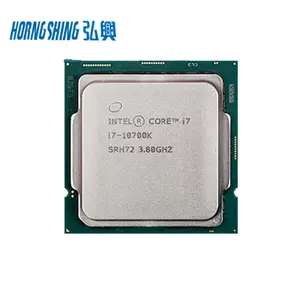 HORNGSHINGサプライヤーデスクトップi710700k8コアLGA1200125W10genCPUプロセッサーラップトッププロセッサー