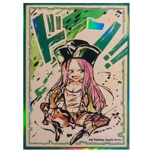 Personalizado Holográfico Luffy Vivi Perona Cartão De Negociação Protetor Kraft Papel Tampa Exterior Magia MTG Jogo Cartão Manga Papelão - Product Image 4