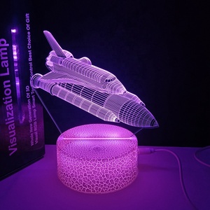 2025クリスマスギフト3DLedナイトライトボックスモチーフライトビデオゲームデザインLed 3Dモチーフライトゲームプレーヤーデスクランプルームの装飾 - Product Image 6