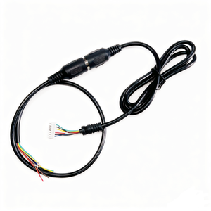 كابل فيديو وصوت AV مخصص بموصل ذكر 6 سنون صغير - Product Image 1