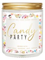 Bougie d'anniversaire-Bougie d'anniversaire à la crème vanille, cadeaux d'anniversaire uniques pour femmes-Bougie parfumée de 7oz avec paillettes Meilleur ami