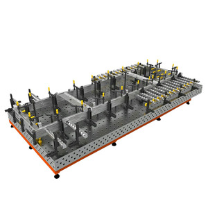 3D-Schweißplattform-Vorrichtung und Jig-Design Flexible Schweißarbeitsstation Acorn-Platten-Tisch Metallrahmen-Schweißplattform - Product Image 2