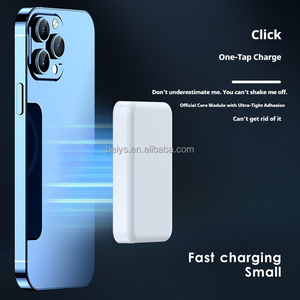 di nuova concezione 10000mAh caricatore rapido magnetico portatile leggero Mini 15W ricarica Wireless 10000mAh MINI Power Bank - Product Image 6