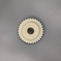 Pignon d'entraînement en plastique divisé |   Pignon de chaîne en POM/Nylon pour convoyeur à plateau plat, remplacement silencieux pour machines et emballage