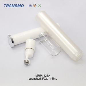 Tubes PE multicouches vides de 15 ml pour crème contour des yeux avec applicateur de massage et bouchon à vis pour sérum de soin de la peau - Product Image 6