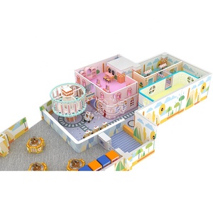Système de jeu intérieur pour enfants de 130 m², hauteur 3 m, équipement de jeu doux pour enfants, salle de jeux intérieure pour enfants - Product Image 3