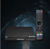 Boîtier TV intelligent Android 4K UHD Quad Core WiFi BT Lecteur multimédia OTT Décodeur Prise en charge du logo personnalisé OEM