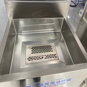 <span class=keywords><strong>Friteuse</strong></span> <span class=keywords><strong>électrique</strong></span> commerciale 25L avec robinet d'huile et chauffage haute efficacité pour la cuisson en hôtels et grands restaurants - Product Image 2