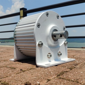 Générateur à aimant permanent monophasé à axe unique, très demandé, pour éolienne 1KW 2KW 5KW PMG 500RPM Alternateur 24V-220V PMG - Product Image 3