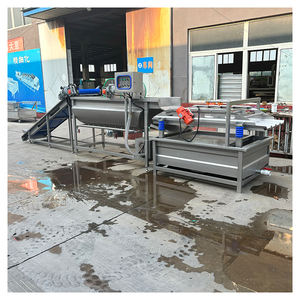 Haute qualité grande nouvelle technologie intelligente mise à niveau <span class=keywords><strong>tomate</strong></span>/gingembre/fraise/cabbag seau basculant laveuse à courants de Foucault - Product Image 1