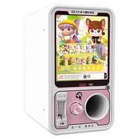 Distributeur automatique de capsules surprise style japonais pour centre commercial, couleur blanche, fonctionne avec jetons, machine Gachapon