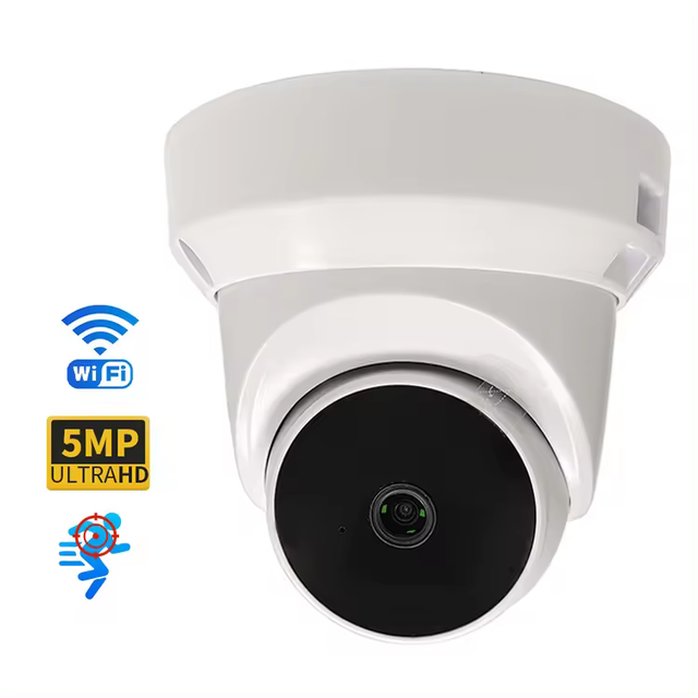 Smart Wi-Fi Dome IP Camera CMOS Sensor 4K Resolution 21x-40x Optical Zoom Waterproof Hidden Home Security 360 Degree Wide Angle