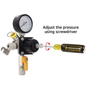 Régulateur de <span class=keywords><strong>CO2</strong></span> secondaire à jauge unique de la nouvelle série économique avec soupape de surpression - Product Image 5
