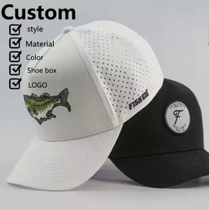 Trucker Style Golf Snapback Black Gorra deportiva para hombre con forro personalizado - Product Image 1