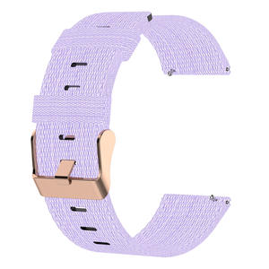 Bracelet en nylon souple tendance de 18 mm, 20 mm, 22 mm pour <span class=keywords><strong>montre</strong></span> connectée <span class=keywords><strong>Garmin</strong></span> <span class=keywords><strong>Forerunner</strong></span> 255 <span class=keywords><strong>255S</strong></span> - Product Image 5