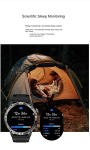 Orologio Sportivo Impermeabile in Silicone con Posizionamento GPS Beidou per Uomo e Donna, per Corsa e Arrampicata, con Monitoraggio <span class=keywords><strong>Frequenza</strong></span> Cardiaca, Pressione Sanguigna e Contapassi - Product Image 5