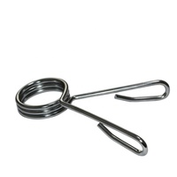 Accessoires de Fitness de haute qualité pince d'haltérophilie pince d'haltère collier d'haltères 50mm colliers à ressort ressort ressort de verrouillage sécurisé