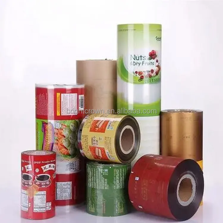식품 및 의약품 용 코팅 및 인쇄 복합 재료를 위한 적층 재료 콘돔 포장 플라스틱 포장 필름