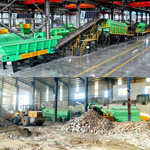 Ensemble complet d'installations de tri et de recyclage des déchets de construction avec moteur et roulement, taux de séparation élevé de 99,99% - Product Image 1