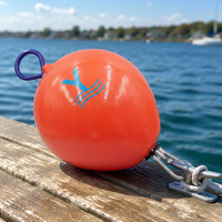 Bouée de protection gonflable en PVC pour bateau, accessoires de nautique pour yacht, bouée de mouillage pour yacht marin