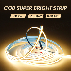 Tira de Luz LED COB de Alta Densidad, Cortable, 420 LED, 4 mm, Ultrafina, Flexible, IP65, Impermeable, Sin Puntos, CRI90 95, DC12V 24V - Product Image 5