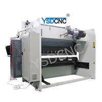 YSDCNC plaque métallique hydraulique flexion Delem Da66t Da69t 2m 4m 8 mètres presse plieuse hydraulique CNC avec support avant automatique