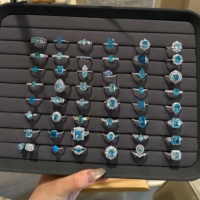 Diamant synthétique de 1 à 3 carats, bleu intense/vif, taille radiant, certifié IGI, excellente taille, diamant CVD pour la fabrication de bijoux