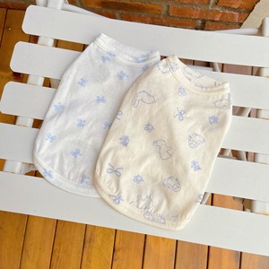 Soft and cute pet-friendly home pajamas, two-legged, non-shedding, breathable, autumn and winter <b>clothes</b> for dogs and <b>cats</b>. - Product Image 2