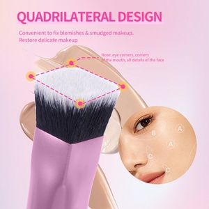 5 pièces véritable nouveau Style haute Technique luxe professionnel voyage Logo personnalisé <span class=keywords><strong>Kit</strong></span> de pinceaux de maquillage - Product Image 4