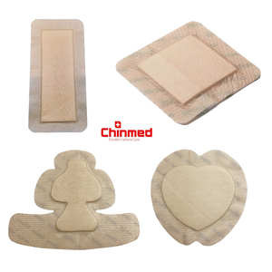 Medicazione in Schiuma di Silicone Autoadesiva ad Alta Assorbenza Certificata CE per Piaghe <span class=keywords><strong>da</strong></span> <span class=keywords><strong>Decubito</strong></span> con Bordo Proteggi-Bordi, Comfort e Sicurezza per la Cura delle Ferite - Product Image 6