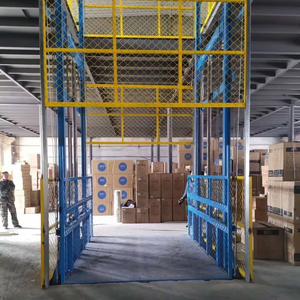 <span class=keywords><strong>Cage</strong></span> de marchandises personnalisée ascenseur petit ascenseur de fret ascenseur de marchandises hydraulique petit ascenseur de marchandises - Product Image 2
